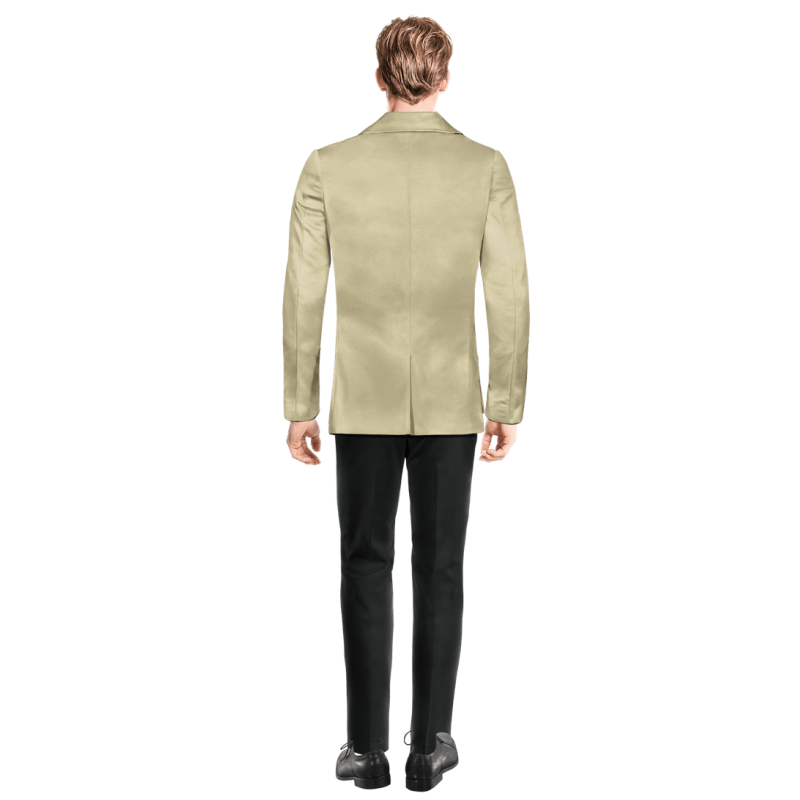 Collared beige Field jacket