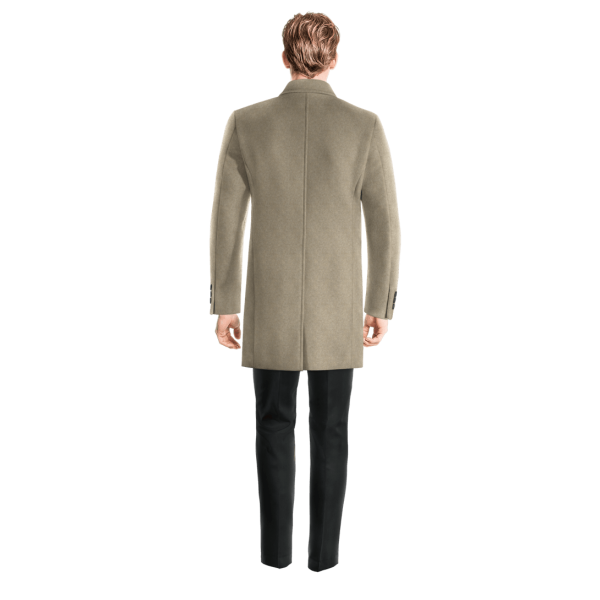 Beige Coat with removable padded piece