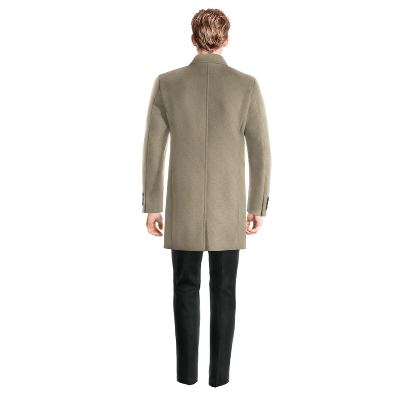 Beige Coat with removable padded piece