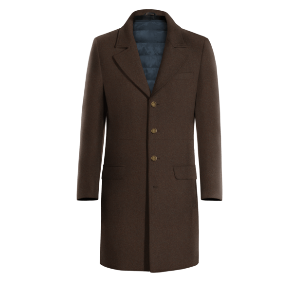 Brown Long Overcoat