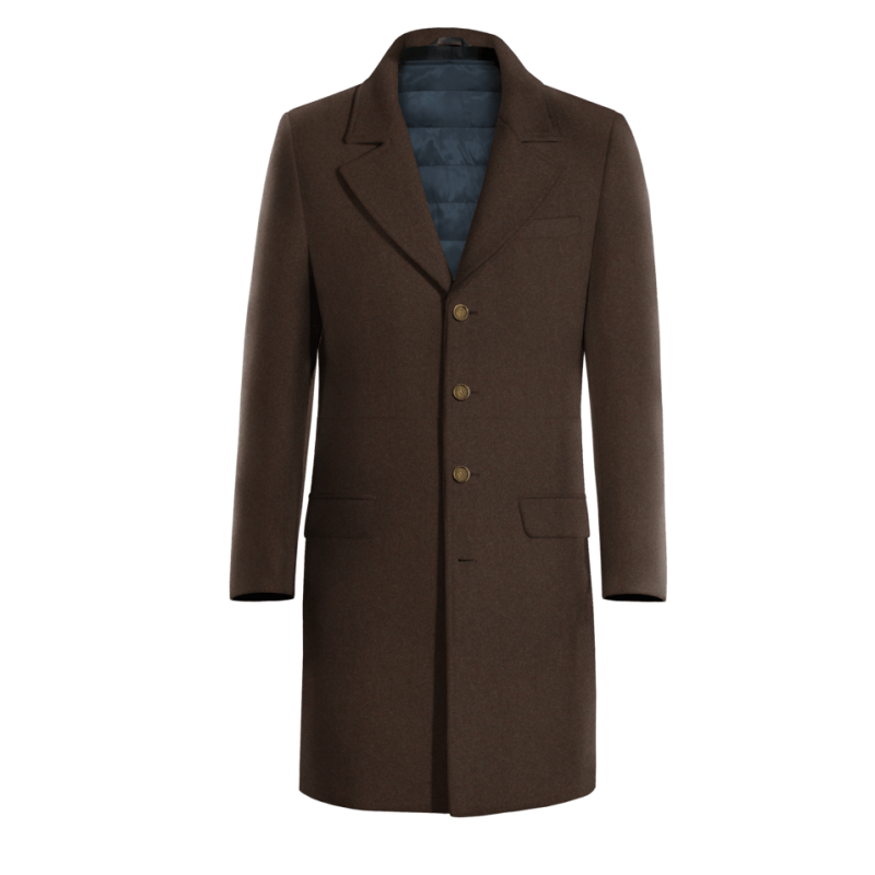 Brown Long Overcoat