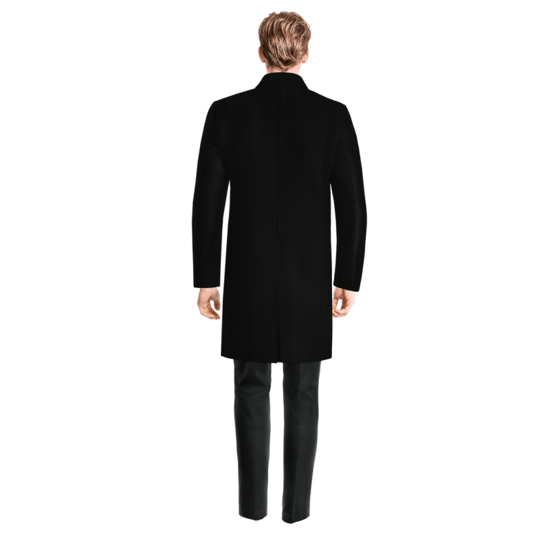 Black Long Overcoat