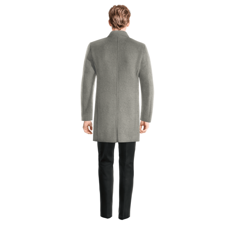 Grey Unlined Coat