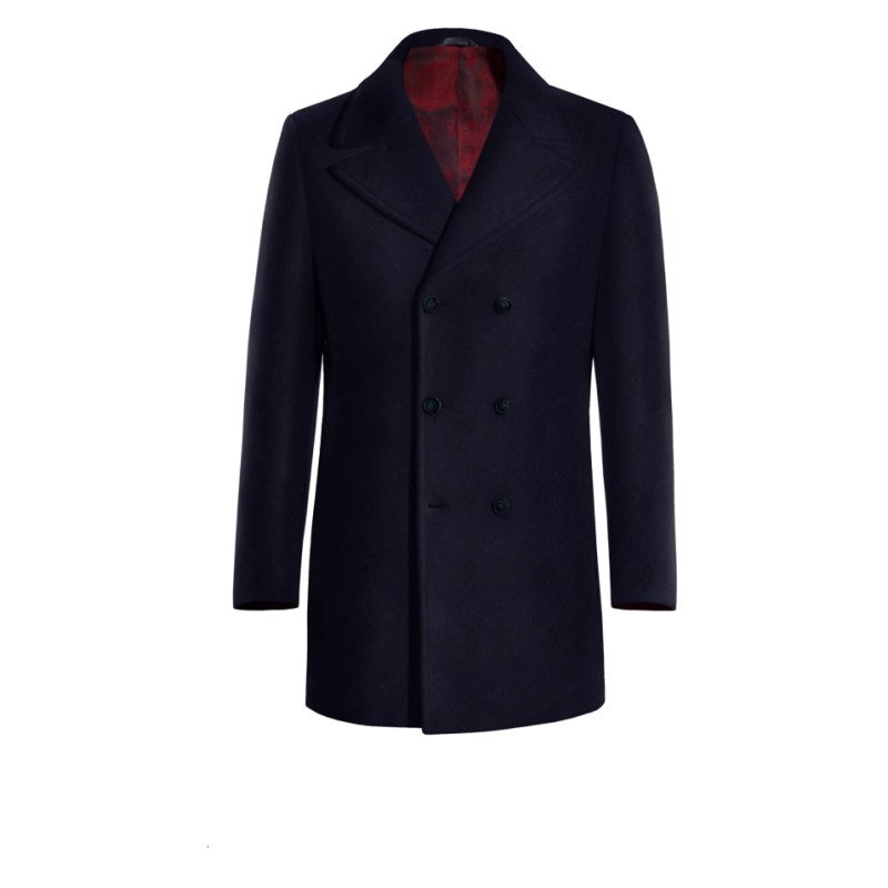 Blue Pea Coat