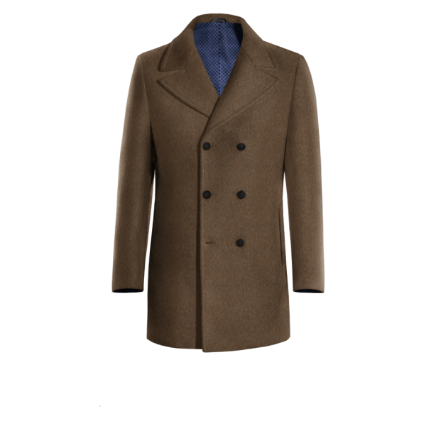 Brown Peacoat