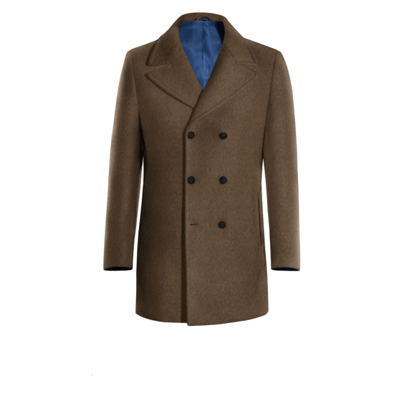 Brown Peacoat