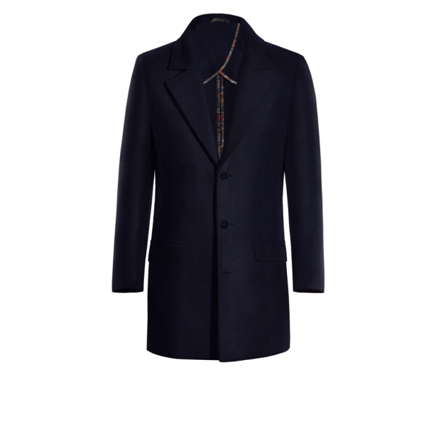 Blue Unlined Coat