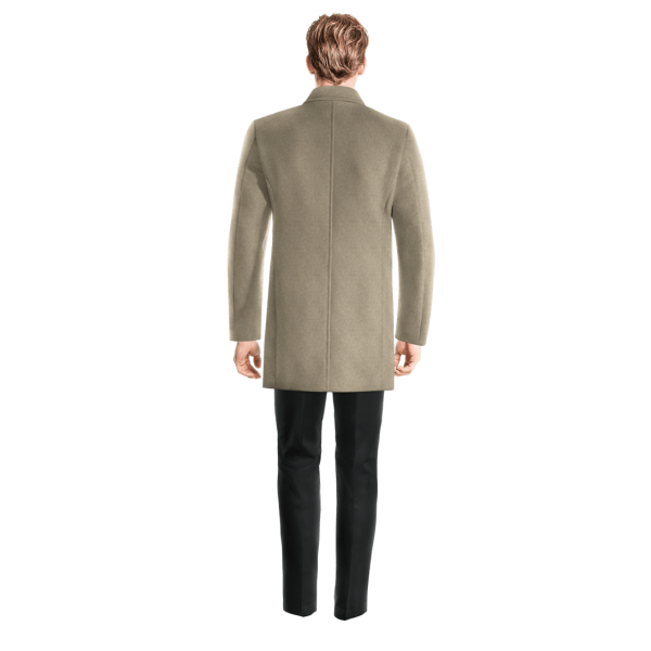 Beige Peacoat