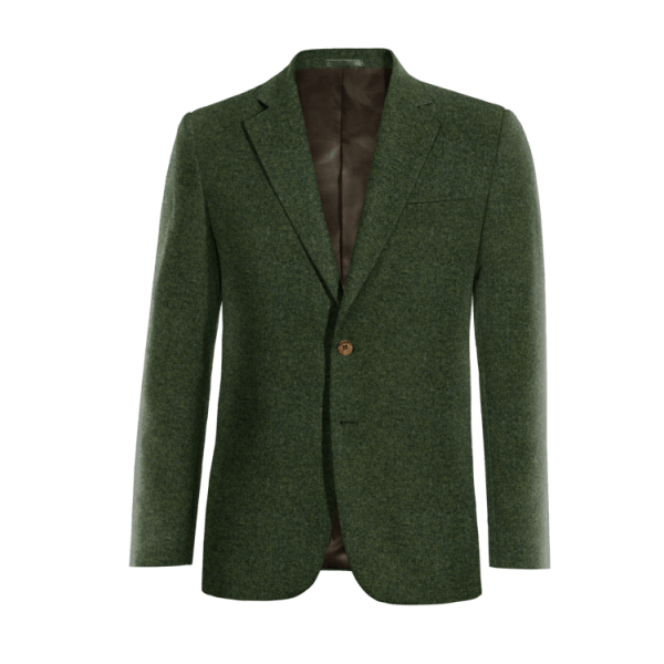 Tweed wide lapel Jacket
