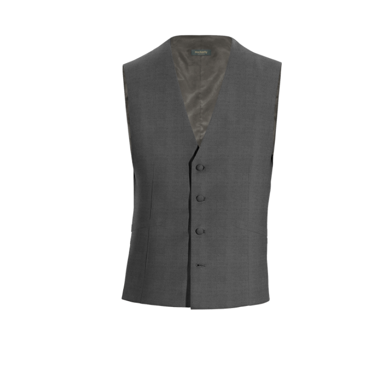 Grey wool Vest