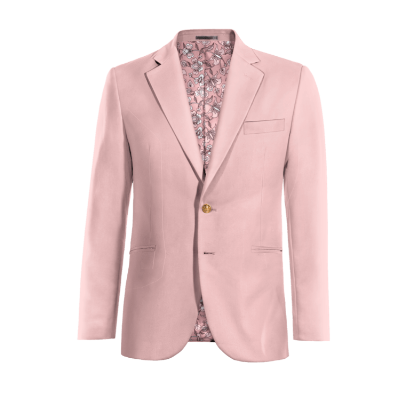 Pink wide lapel Blazer