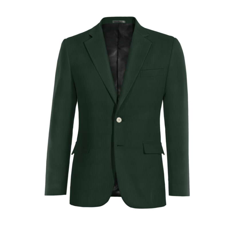 Green wide lapel Jacket