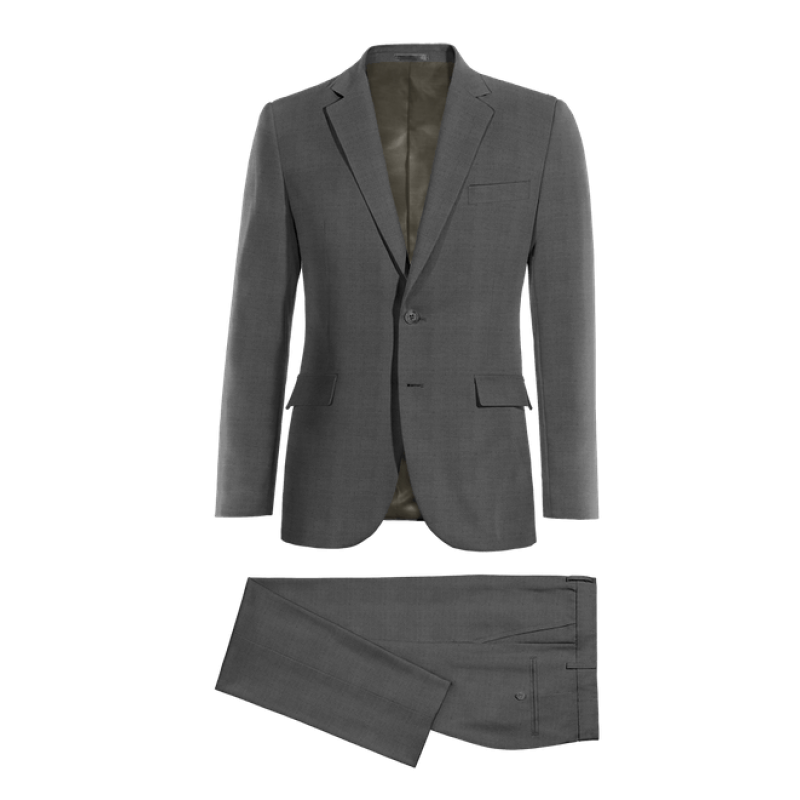 Grey pure wool Suit