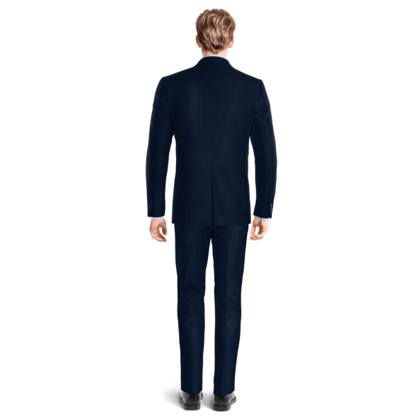 Blue Pinstripe seersucker Suit