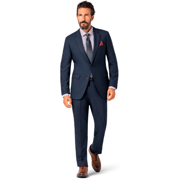 Navy Blue Men's Suit