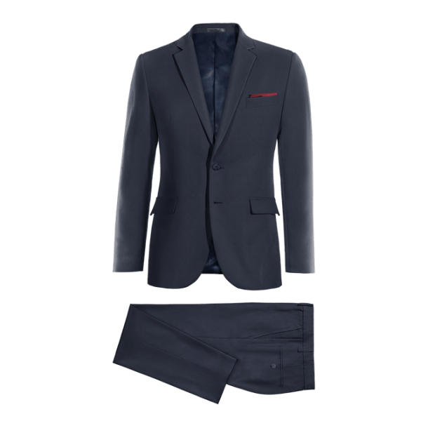 Navy Blue Men's Suit