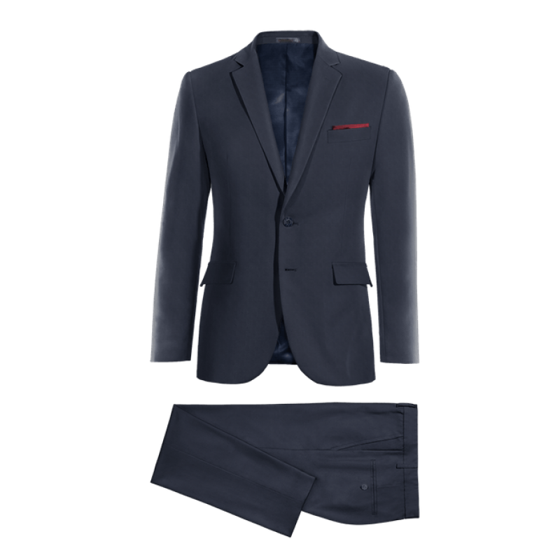 Navy Blue Men's Suit