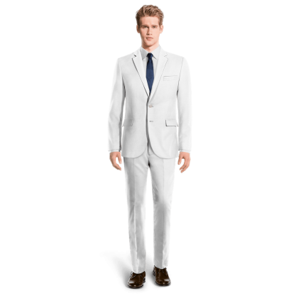 Ivory Wool Blends unlined Suit