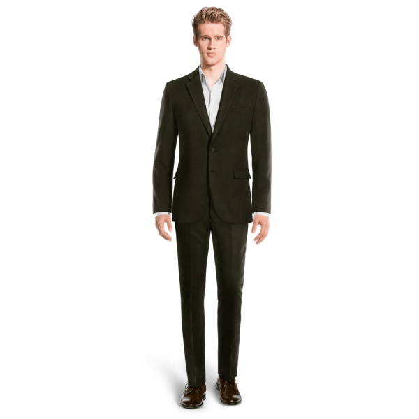 Green Corduroy Suit