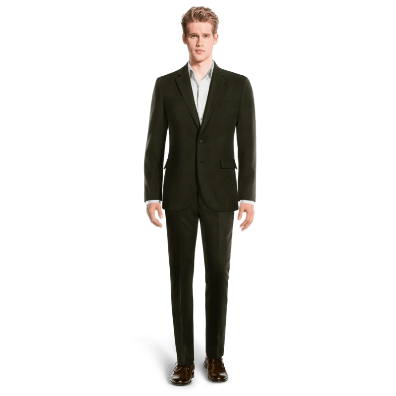 Green Corduroy Suit