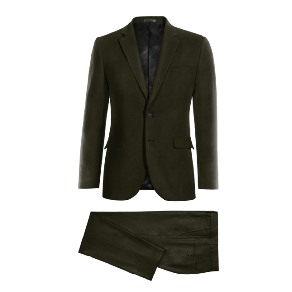 Green Corduroy Suit