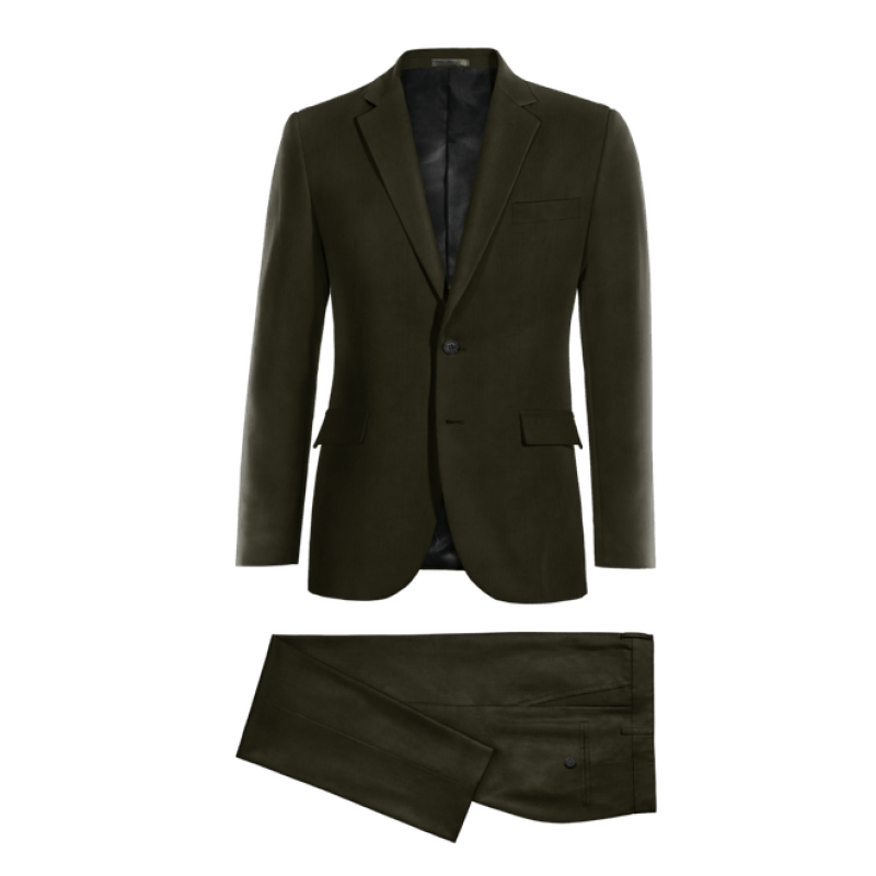 Green Corduroy Suit